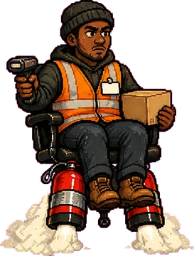 The warehouse picker pilot.