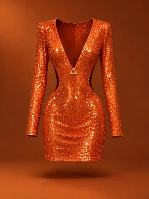 The Sequin Mini, front